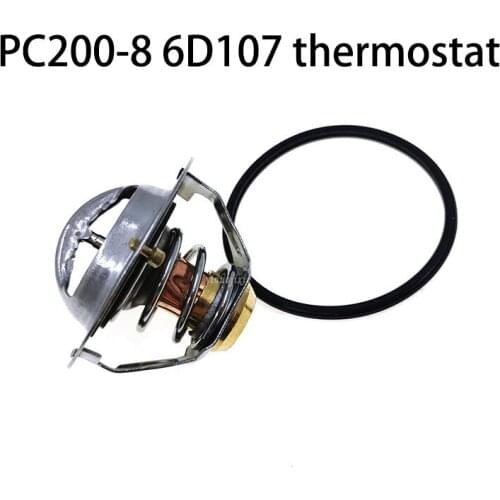Automotive engineering machinery, excavator parts, engine thermostat for Komatsu PC200-8 6D107 thermostat