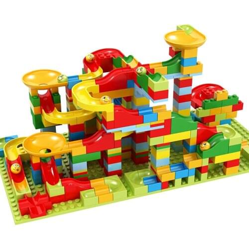Children Small Particles Assembled Block Slide Building Blocks Toy Intelligence Development Early Education Creative Gift