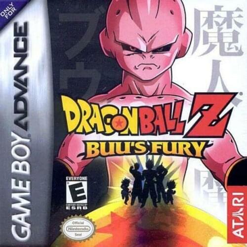 DS 3DS NDSi DSi NDS NDSL GBM GBASP GBA Dragon Ball Z Buus Fury Version English Card Game Card DS Game Card