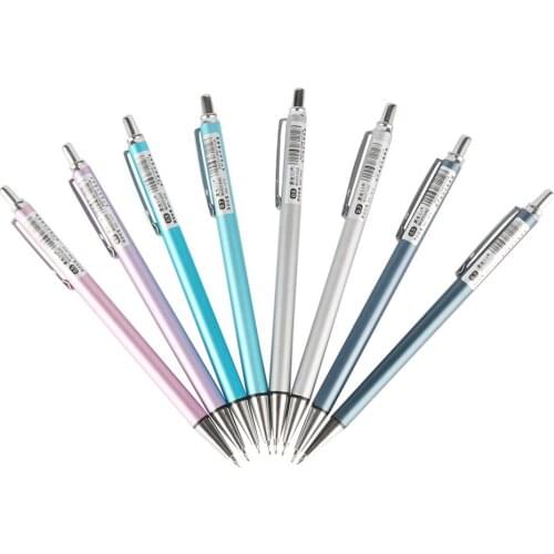 Metal Mechanical Pencil 0.5mm 0.7mm 2B Refill Balck/Colorful Lead School Writing Automatic Pencil Painting Propelling Pencils