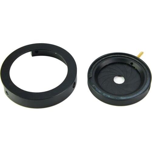 1PC Adjustable 1.5-25MM Iris Aperture Diaphragm Iris diaphragm Aperture Microscope Accessories Camera Lens Condensor Module