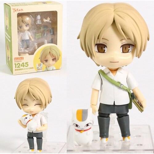 Natsume Yuujinchou Takashi Natsume & Madara 1245 Q Face Doll Action Figure Collectible Model Toy Gift