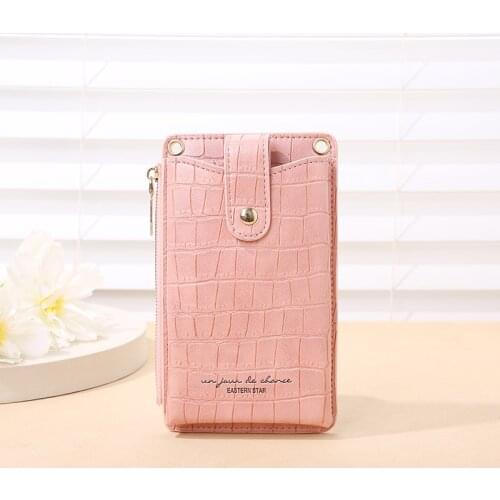 Multifunction Shoulder Bags For Women Phone Pocket Wallet PU Leather Female Small Crossbody Bags Ladies Mini Messenger Purse