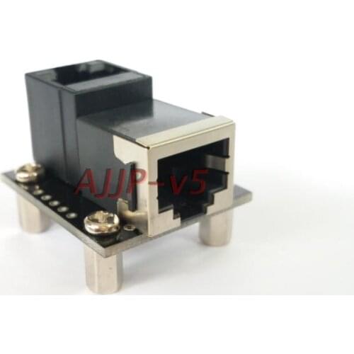 Rj45 Straight Docking Module Network Port Board Network Surveillance Camera Bridge Jumper Adapter