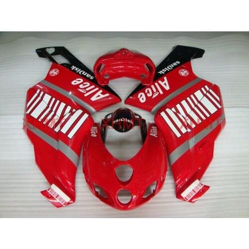 For 749R 2005 - 2006 Fairings for DUCATI 749 05 Fairings for DUCATI 999 05 bar code Bodywork