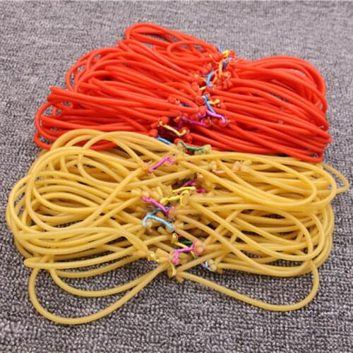 6pcs/10pcs/lot 1745 sling rubber band used for catching fishing high quality slingshot rubber band slingshot latex rubber