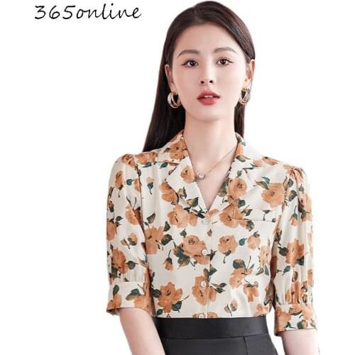 Блузки с принтом SOWXWV China At AliExpress