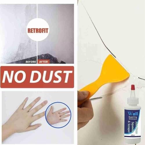 Wall Mending Agent Quick-Drying Wall Crack Repairing Cream For Home Wholesale Broken Sealing Paste Filler Tool Tile Repair F4J3