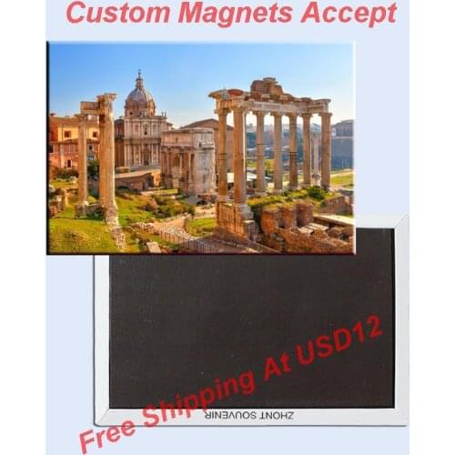 Souvenir Magnets ,Italy Rome Relics Souvenir Photo Fridge Magnet 5609 Travel Gift tourist attractions souvenir
