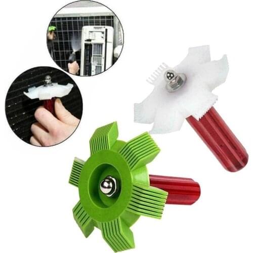 1PC Universal Car Radiator Condenser Fin Comb Air Conditioner Coil Straightener Hand Cleaning Tool Auto Cooling System Repair