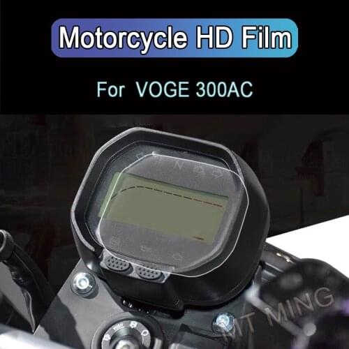 Motorcycle Instrument Waterproof and Scratch Proof Film for Loncin Voge 300ac Liquid Crystal