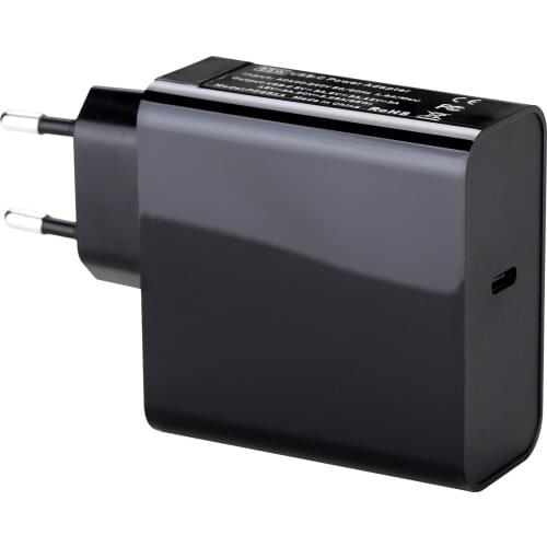 PD 65W Mobile Phone Charger Fast Charging Type C Power Adapter Intelligent Quick Charging for QI Enabled Device Cell Phone EU US