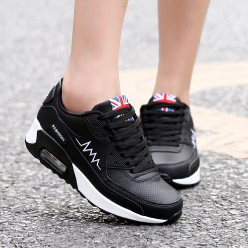 2021 Women Shoes Women Fashion Casual Lace Up Breathable Sport Running Platform Sneakers Vulcanized Shoes Zapatillas Mujer Jul