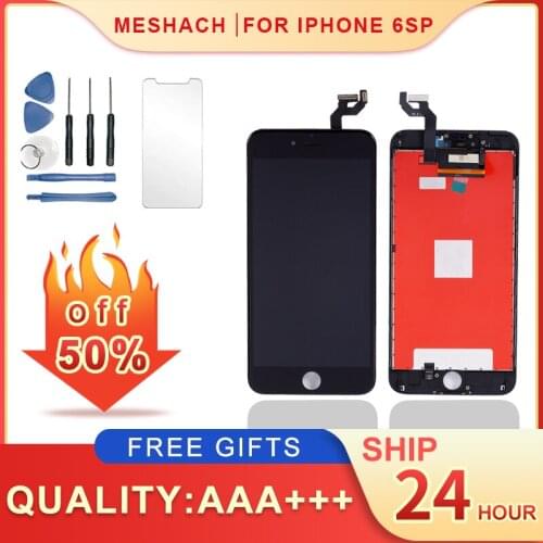 LCD Display For iPhone 5S 6 6S 6Plus LCD screen assembly For iphone 6G 6Plus 6SPlus Display 3D Touch Screen Digitizer+tools