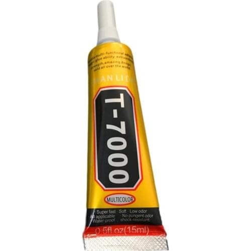 15ml T7000 Mobile Phone Repair Black Glue High Elasticity DIY Glue Super Needle Style Screen Waterproof Frame Z2L9