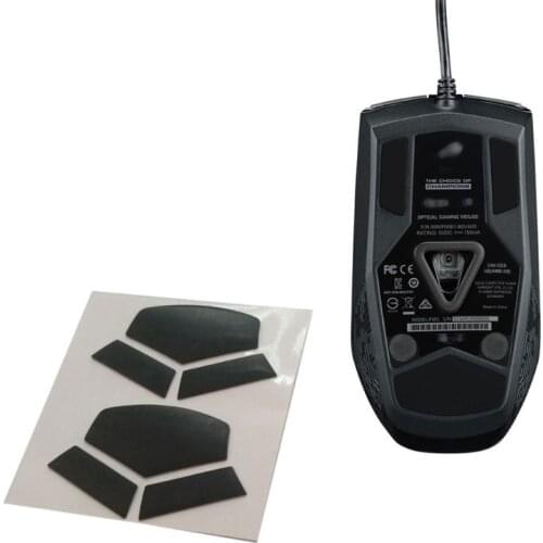 2Pcs 0.6mm Thickness Replace Mouse Feet Mouse Skates For ASUS ROG Sica P301-1A Mouse