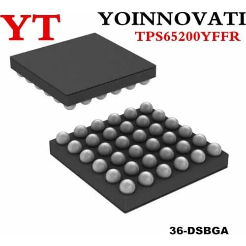 5pcs/lot TPS65200YFFR TPS65200 65200 IC LI+ CHRGR PWR MGMT 36DSBGA