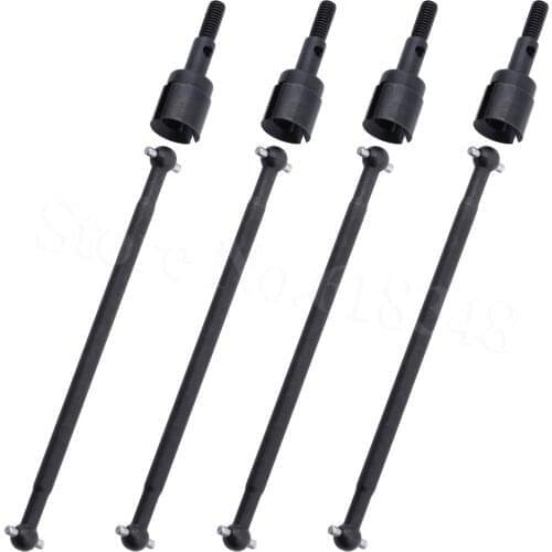 8pcs Steel Metal Drive Shaft 89.5mm Dogbones 08029 & Stub Wheel Axle 02033 for RC Redcat Volcano Epx HSP 1/10 BRONTOSAURUS 94111