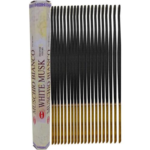 White Musk Aromatic 20 Stick Incense-White Musk