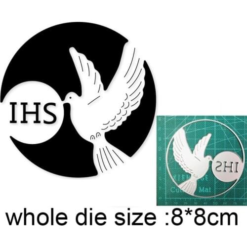 Bird Circle Frame Metal Cutting Dies Stencils dies for DIY Scrapbooking dies Decoration Album Paper Craft dies Embossing Die Cut