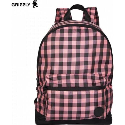 Женские розовые рюкзаки Grizzly China At AliExpress