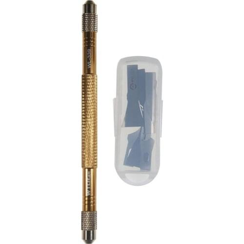 WYLIE Repair Tool , Curved Blade , Bga Chip Glue Removal Tool For Chip Removal, Squeegee Pad Removal And Black Glue Removal