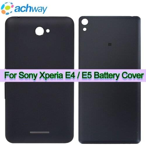 For SONY Xperia E5 E4 Battery Cover Back Door Rear Housing Case Chassis For 5.0" SONY E5 Battery Cover F3311 F3313 Replacement