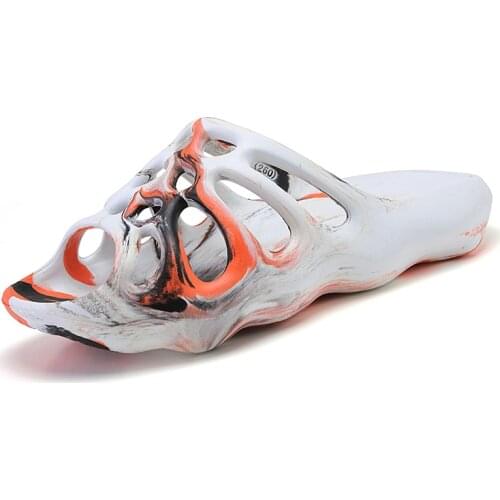 2021 Summer Men Women EVA Slippers Spider Wed Vamp Platform Soft Sole Beach Sandals Styreet Style Couples Slides Shoes