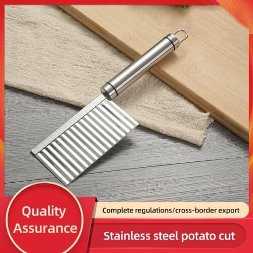 Multifunctional Potato Wave knife Peeler Tool Accessories Stainless Steel Stainless Vegetable Fruit Cutting Kitchen Gadget