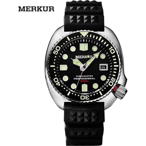 Diving Ceramic Ring Automatic Mechanical Mens Watch Luminous Calendar 300m Diving Men Watch Sapphire Stainless Steel Male Clock