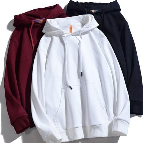 Spring Autumn New Youth Solid color Hoodie Casual Fashion Top Couple Clothes Sweatshirt