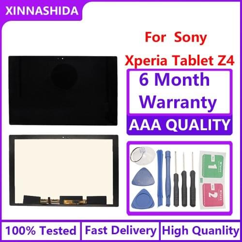 New For Sony Xperia Tablet Z4 SGP771 SGP712 LCD Display Digitizer Sensor Glass Panel Assembly Replacement