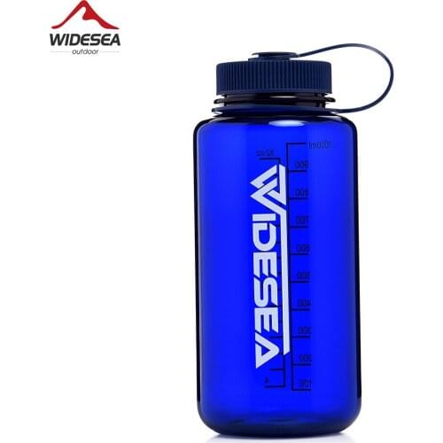 Widesea Camping 1100ml Tritan Water Bottle for Drinking Sport BPA Free Army Flask Outdoor Cup Mug Tableware Tourism Hiking