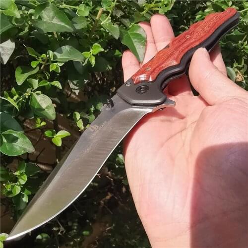Folding Knife High Hardness Carry-on Defensive Wilderness Sharp Knifes for Camping Hunting Survival Outdoor Activities Mens Gift