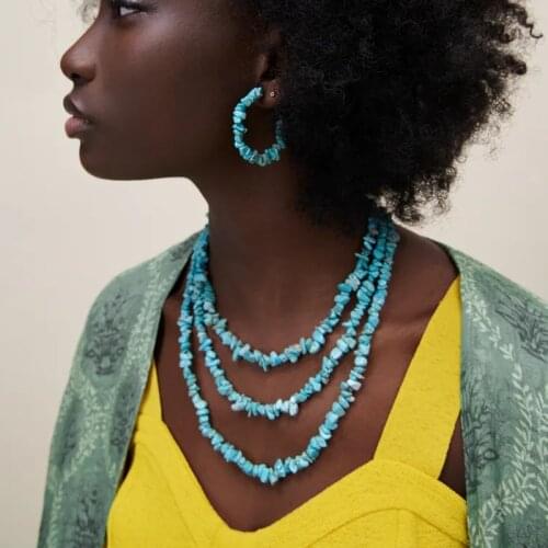 Women Chain Rhinestone Pendant Necklace Long Geometrical Animal Mixed Crystal Sweater Necklace Elegant Female Winter Jewelry