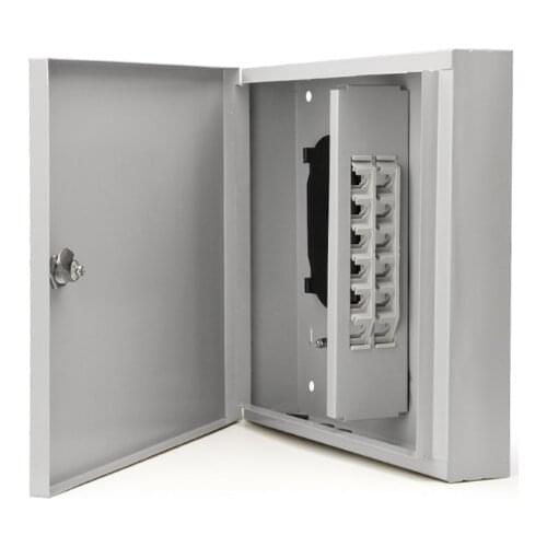 High quality 12 Cores Fiber Optic Distribution Box ftth outdoor wall mount fiber optic terminal Box waterproof distribution box