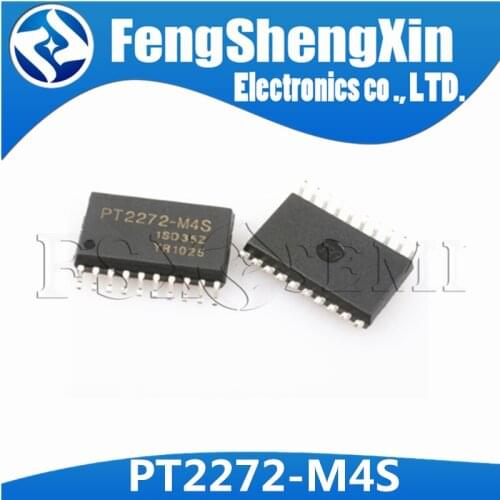 10pcs/lot PT2272-M4S SC2272-M4 SOP-20 Remote Control Decoder IC