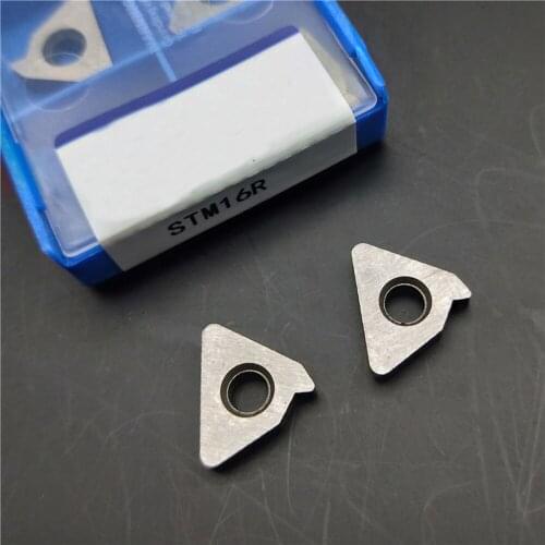 10PCS STM16R for CNC lathe parts cutter pad carbide insert gasket tool stm16r
