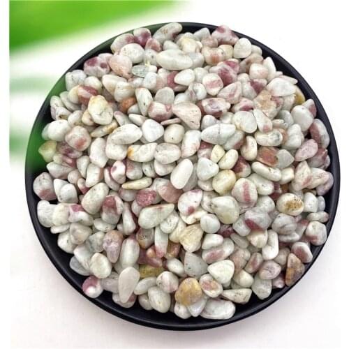 50g Raw Natural Blossom Tourmaline Crystals Gravel Chips Specimen Bulk Tumbled Stones Rocks and Minerals Healing