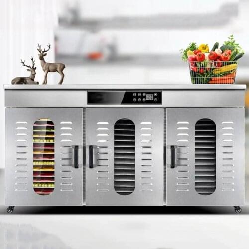 2020 latest sale food dehydrator dry fruit machine 60 layer fruit snack vegetable dehydrated food dryer pet food snack machine 2