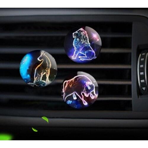 Inlay Water drill Panda car Air conditioning outlet perfume car perfume car interior accessories car fragrance