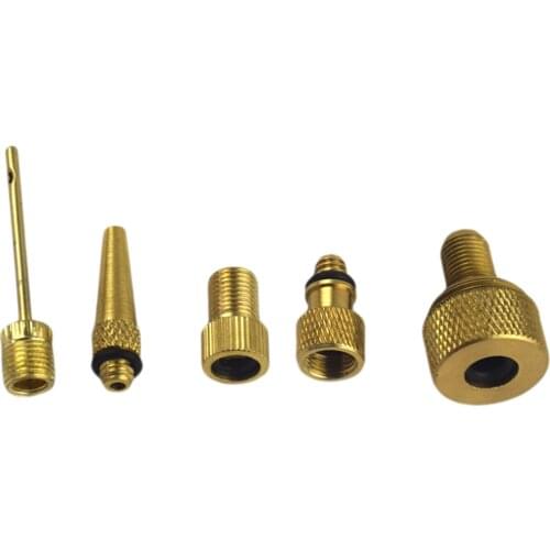 Mountain Bike Pump Converter Presta To Schrader Valve Adapter Set