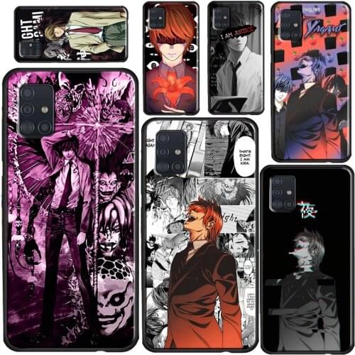 Light yagami DEATH NOTE Case For Samsung A32 A52 A72 A12 A42 A21S A20e A02 S A10 A20 A40 A50 A70 A11 A31 A51 A71