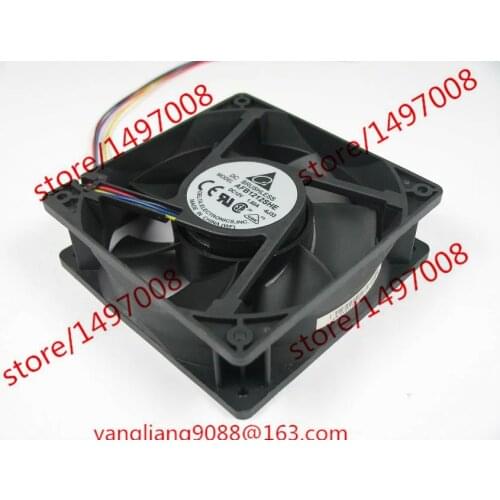 Delta Electronics AFB1212SHE 6J33 DC 12V 1.60A 120x120x38mm Server Cooling Fan