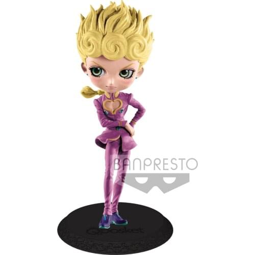 Tronzo Original Banpresto Q posket GIOGIO Golden Wind Giorno Giovanna PVC Action Figure Model Doll Toys Gift For Christmas