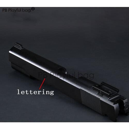 PB Playful bag Outdoor sport Wilt M1 sliding sleeve M1911 classic military version Gel ball gun refitting accessory CS toy QB72S