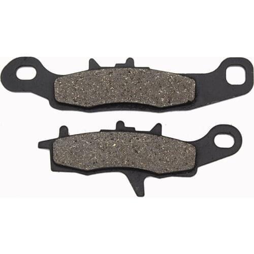 CYLETO Motorcycle Front Left Brake Pads For KAWASAKI KFX450R KFX 450R 2008-2012 KVF 650 Prairie 2002-2003 KVF650 Brute 2005-2011