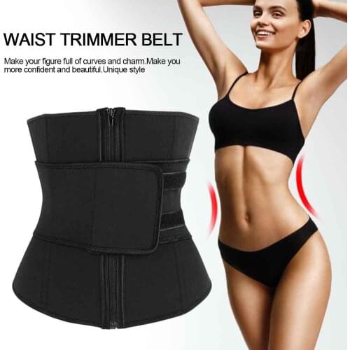 Waist Back Support Waist Trainer Trimmer Belt Sweat Utility Belt For Sport Gym Fitness Weightlifting Tummy Slim Belts