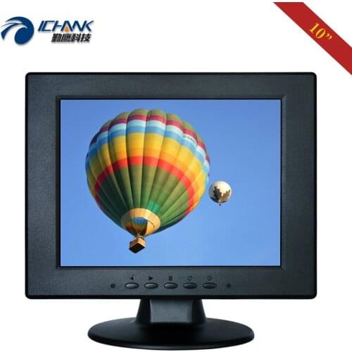 ZB100JN-532/10" inch 1024x768 Full View IPS LCD Screen Portable PC Monitor Display USB U-disk Video Player with AV BNC HDMI VGA
