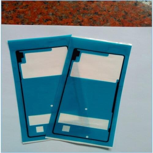 With Tracking Code 5PCS/LOT High Quality New Back Battery Door Cover Sticker Adhesive Glue Tape For Sony Xperia Z4 z3+ z3 plus